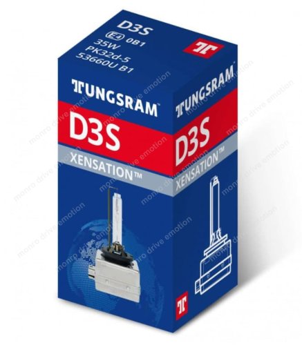 Лампа ксеноновая TUNGSRAM D3S 35W PK32D-5 53660U B1
