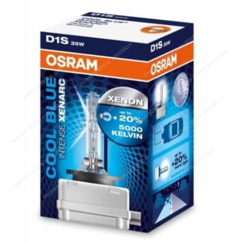 Лампа ксеноновая Osram D1S 66140CBI Cool Blue Intense +20
