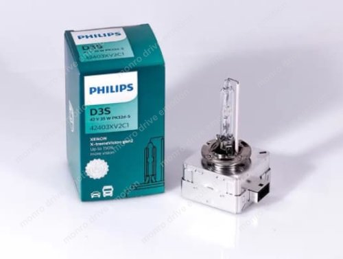 Ксеноновая лампа Philips D3S X-treme Vision 42403 XV2C1 gen2 +150%
