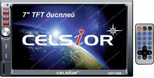 Автомагнітола Celsior CST-7005 з 7" монітором 2-DIN