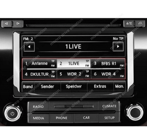 Мультимедийный видео интерфейс Gazer VI700A-RCD550 (VW)