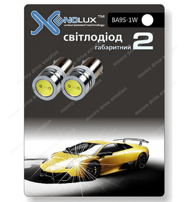Габарит Xenolux BA9S-1W (2шт) бел.