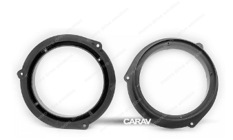 Проставки под динамики Carav 14-021 AUDI A4 2009+; Q5 2012+ (Rear doors 165мм)