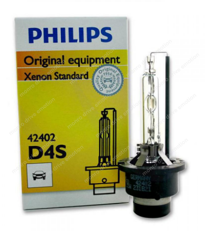 Ксеноновая лампа Philips D4S Standart (1 шт.)
