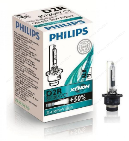 Ксеноновая лампа Philips D2R X-treme Vision (1 шт.)