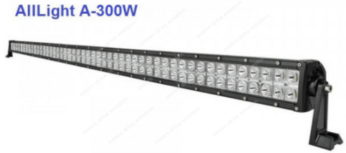 Светодиодная фара комбинированного света AllLight A-300W 100 chip CREE