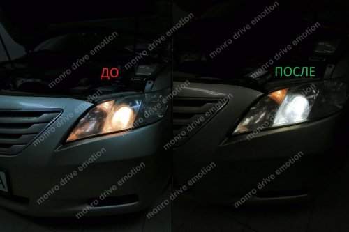Встановлення комплекту ксенону Toyota Camry v40