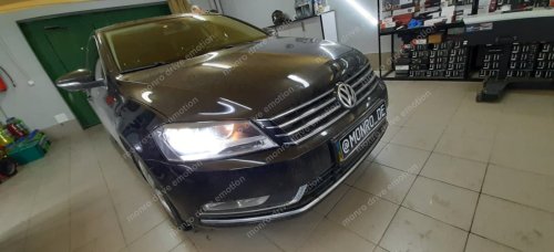 Встановлення LED ламп на Volkswagen Passat b7 