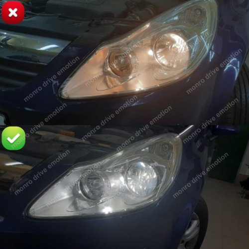 Встановлення LED ламп і габариток Opel Corsa 2007 р.в.