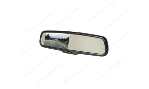 Зеркало автомобильное с монитором Gazer MUW7000 Wi-Fi со встроенным двухканальным видеорегистратором