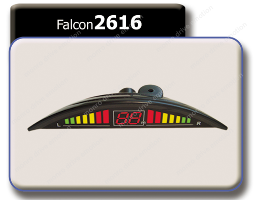 Парковочный радар Falcon Y-2616 silver 4