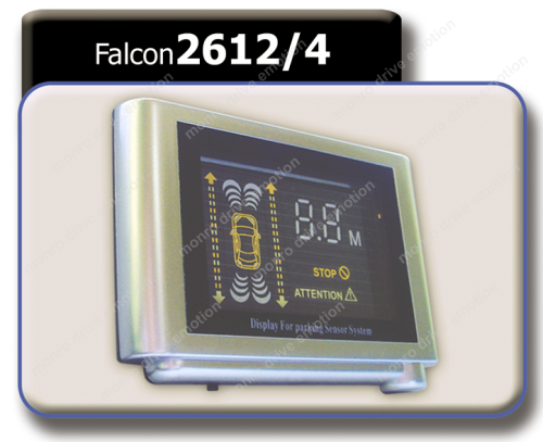 Парковочный радар Falcon Y-2612 silver 4
