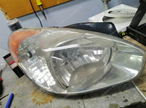Установка светодиодных ламп Hyundai Accent