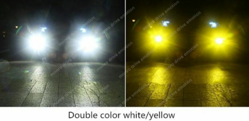 LED Лампа H4 CSP S1+ dual color (2шт)