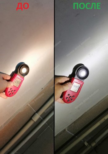 Встановлення світлодіодних ламп Fiat Doblo