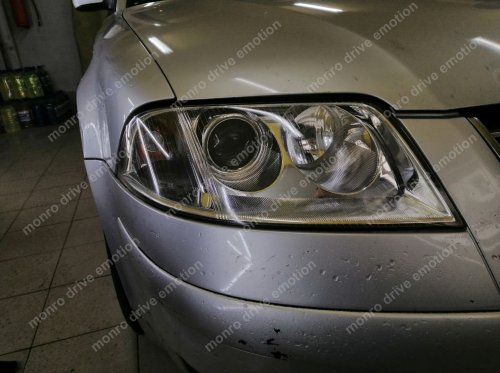 Установка ксеноновых ламп Volkswagen Passat B6