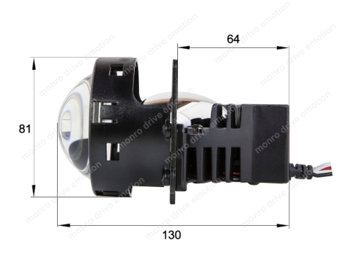 Комплект LED-линз Infolight Professional BI-LED