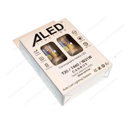 Габарит LED ALed Canbus 7440/W21W 25W white (2 шт.)