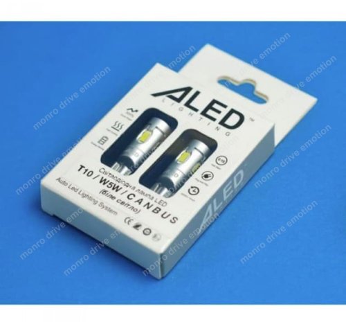 Габарит LED ALed Canbus T10 (W5W) 2,5W white (2 шт.)
