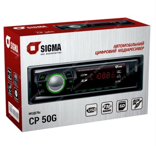Автомагнітола Sigma CP-50G