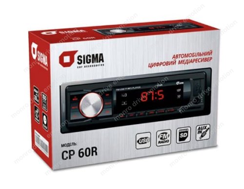 Автомагнітола Sigma CP-60R