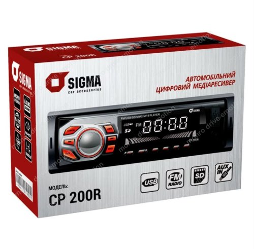Автомагнітола Sigma CP-200R