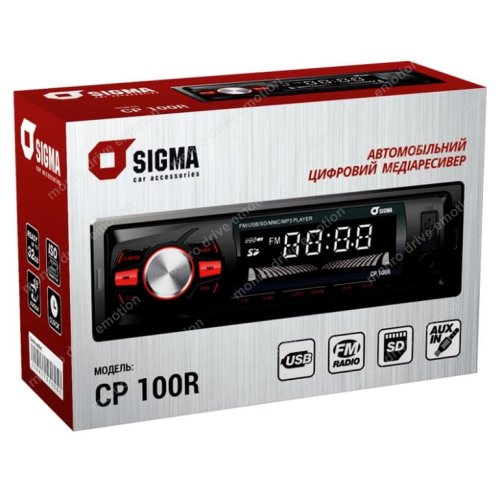 Автомагнітола Sigma CP-100R