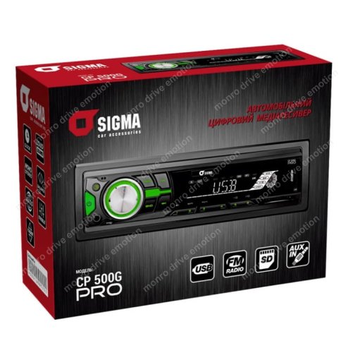 Автомагнітола Sigma CP-500G PRO