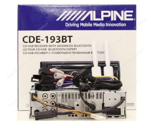 Автомагнітола Alpine CDE-193BT