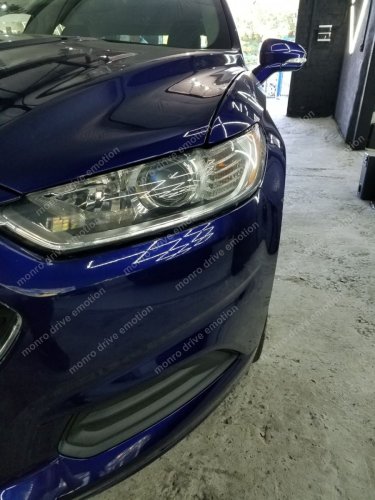Ford Fusion 2014 - установка лед ламп