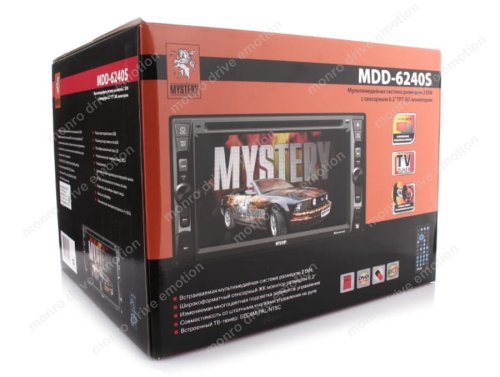 Автомагнітола Mystery MDD-6240S 2-DIN