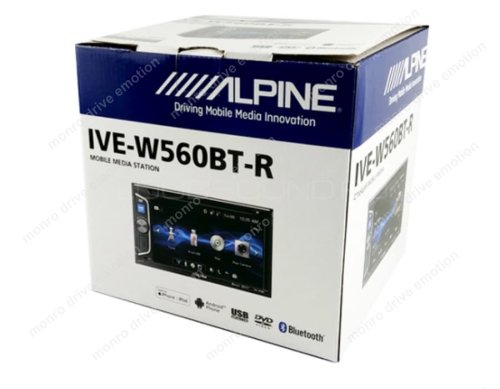 Автомагнитола Alpine IVE-W560BT-R 2-DIN
