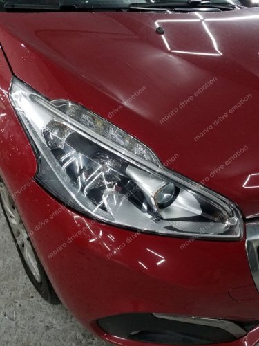 Встановлення LED ламп Peugeot 208 2016 р.в.