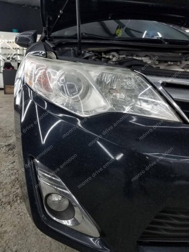 Регулировка фар Toyota Camry 2014