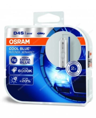 Лампа ксеноновая Osram D4S 66440CBI-HCB-DUO Cool Blue Intense +20% 2шт
