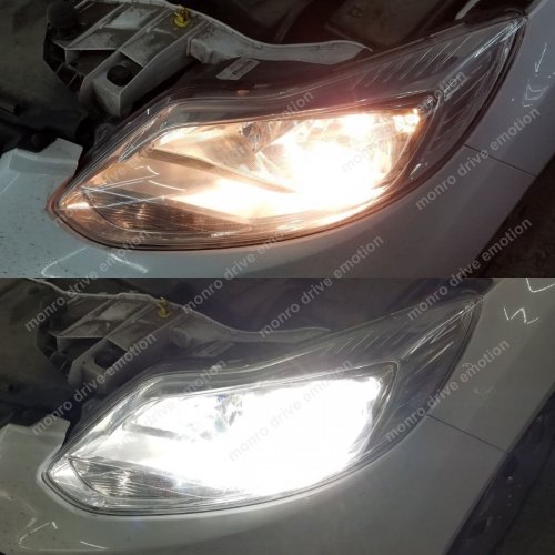 Установка LED ламп Ford Focus 2013