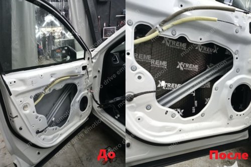 Встановлення шумо-віброізоляції на Mazda CX-9 2017 р.в.