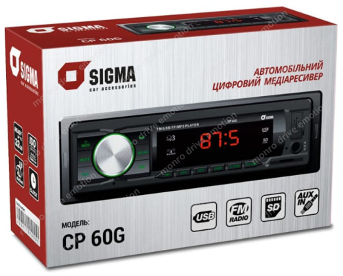 Автомагнітола Sigma CP-50