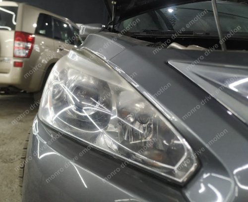 Полировка фар Nissan Altima 2014 г.в.