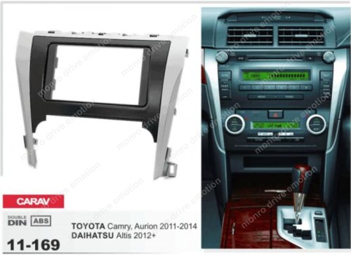 Рамка переходная CARAV 11-169 Toyota Camry 2011+ 2 DIN