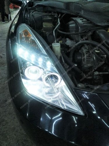 Установка LED ламп Toyota Celica 2005