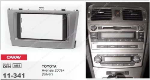 Рамка переходная CARAV 11-341 Toyota Avensis 2011->