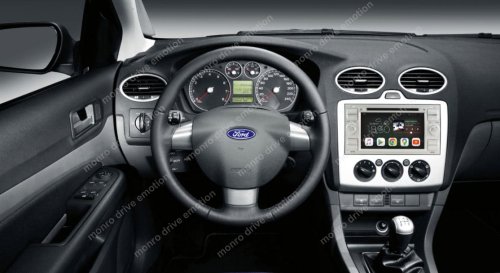 Штатная магнитола Gazer CM5007-DB Ford Focus, Mondeo, Connect, S -Max (2004-2010)