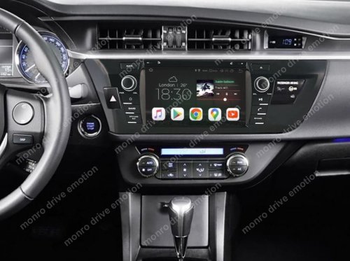  Штатна магнітола Gazer CM5009-E150 Toyota Corolla (E150) (2013-2016)
