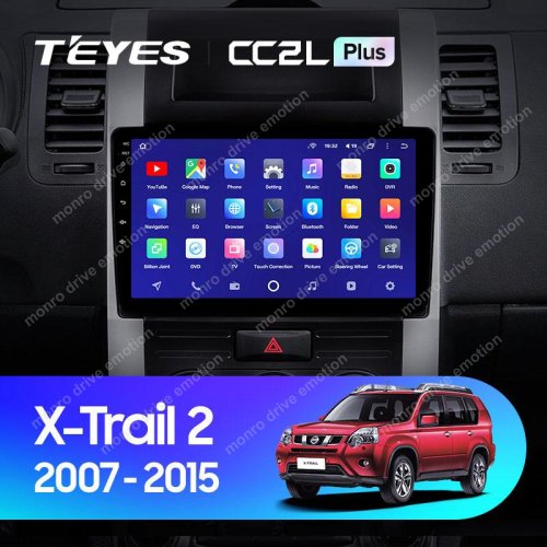 Штатная магнитола Teyes CC2L plus для Nissan X-Trail T31 2007-2015 