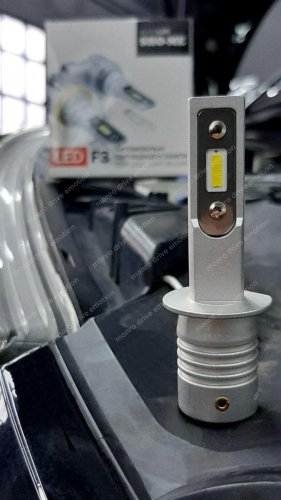 Комплект світлодіодних ламп Sho-Me F3 H3 6500K 20W