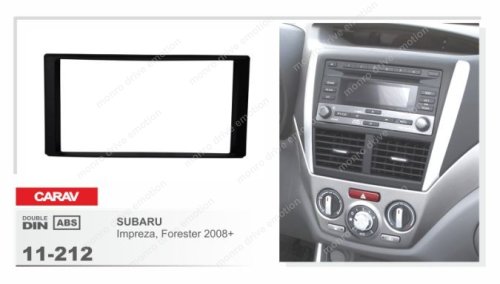 Рамка переходная CARAV 11-212 Subaru impreza/Forester (08->)