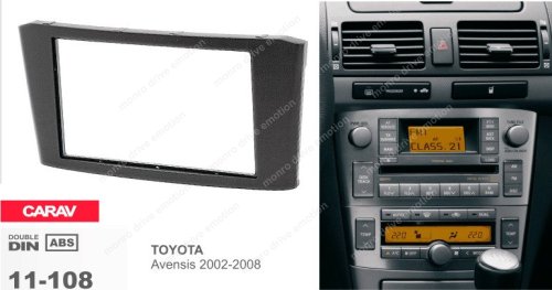 Рамка переходная 11-108 Toyota Avensis T25 2002-2008
