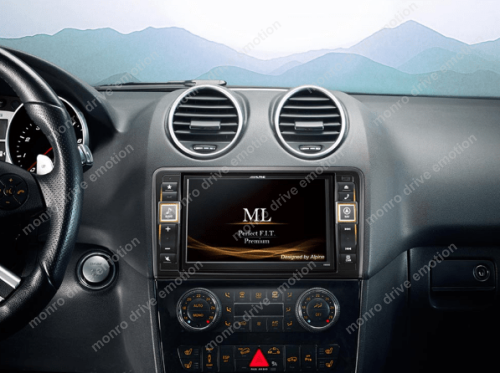Штатная магнитола Alpine X800D-ML Mercedes ML (W164), GL (X164)