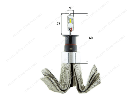 Светодиодные лампы Sho-Me G6.2 H3 25W (2шт) 